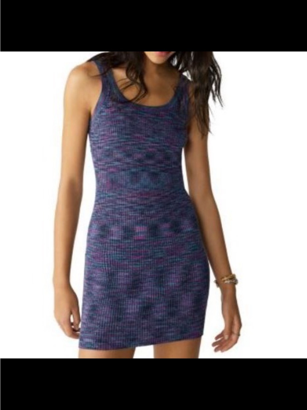ba&sh Purple Knit Tank Mini Dress size M